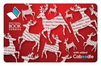£5 National Book Token - Red Wrap Design