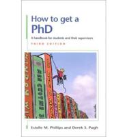 How to Get a PhD