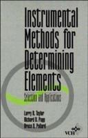 Instrumental Methods for Determining Elements
