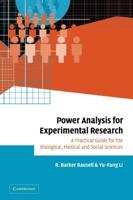 Power Analysis for Experimental Research: A Practical Guide for the Biological, Medical and Social Sciences