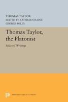 Thomas Taylor, the Platonist