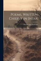 Poems, Written Chiefly in India