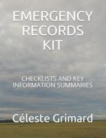 Emergency Records Kit