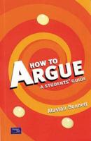 Valuepack: How to Argue:A Student's Guide With Research Navigator Access Card