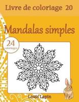 Livre De Coloriage Mandalas Simples