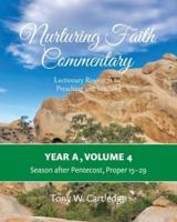Nurturing Faith Commentary, Year A, Volume 4