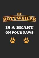 My Rottweiler Is a Heart on Four Paws