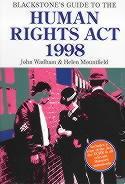 Blackstone's Guide to the Human Rights Act 1998