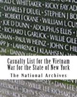 Casualty List for the Vietnam War for the State of New York