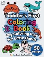Toddler's First Coloring Book