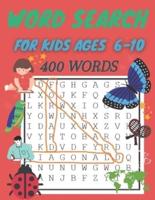 Word Search for Kids Ages 6-10