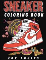 Sneaker Coloring Book For Adults