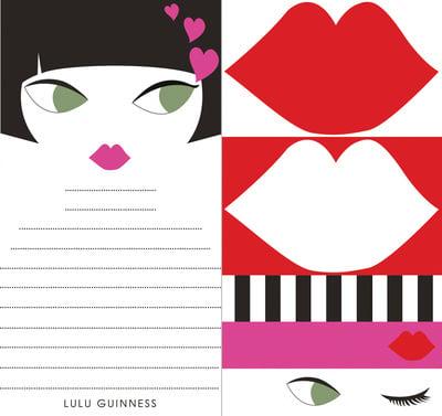 Lulu Guinness: Doll Face Memo Pad