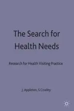 The Search for Health Needs