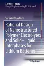 Rational Design of Nanostructured Polymer Electrolytes and Solid-Liquid Interphases for Lithium Batteries