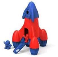 GREEN TOYS ROCKET- BLUE