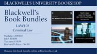 LAW105 Law of Contact Available to pre-order NOW for start of term shop pick up - You can order by email Liverpool@blackwell.co.uk or by phone on 0151 709 8146