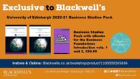 University of Edinburgh 2020-21 Business Studies Pack with eBooks