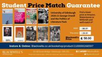 George Orwell and the Politics of Literature Pack University of Edinburgh 2020-21