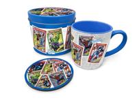 Marvel Retro (Collectors Cards) Mug Tin Set