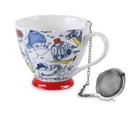 Paddington Bear (Classic Paddington) Footed Tea Cup & Strainer