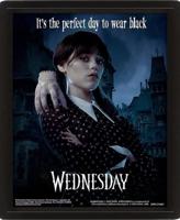 Wednesday (Perfect Day) 10 x 8" 3D Lenticular Poster (Framed)