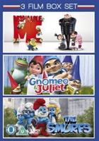 Despicable Me/Gnomeo and Juliet/The Smurfs