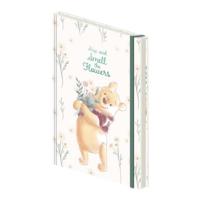Winnie The Pooh (Stop And Smell The Flowers) A5 Premium Notebook