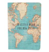 Sass & Belle Vintage Map Big Ideas Pocket Notebook