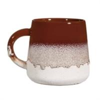 Sass & Belle Mojave Glaze Chocolate Brown Mug