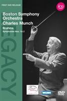 Charles Munch: Brahms Symphonies Nos. 1 and 2 (Boston Symp.Orch.)