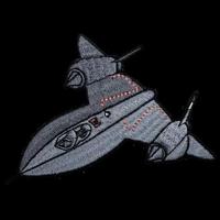 Blackbird Sew On Patch