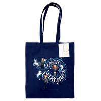 Harry Potter (Expecto Patronum) French Navy Tote Bag