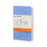 Moleskine Volant Journal Ruled Extra Small Powder Blue/Royal Blue