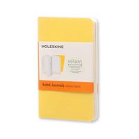 Moleskine Volant Journal Ruled Extra Small Sunflower Yellow/Brass Yellow