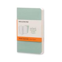 Moleskine Volant Journal Ruled Extra Small Sage Green/Seaweed Green