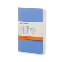 Moleskine Volant Journal Ruled Pocket Powder Blue/Royal Blue