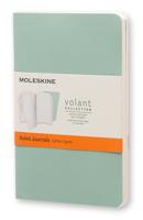Moleskine Volant Journal Ruled Pocket Sage Green/Seaweed Green