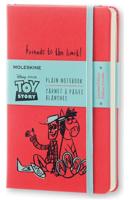 Moleskine Toy Story Limited Edition Geranium Red Pocket Plain Notebook