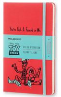 Moleskine Toy Story Limited Edition Geranium Red Large Ruled Notebook