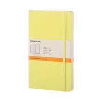 Notebook Large Ruled Citron Yellow Hard Cover