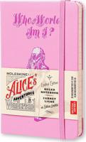 Moleskine Alice In Wonderland Limited Edition Pink Hard Ruled Pocket Notebook