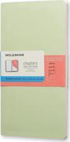 Moleskine Chapters Journal Mist Green Slim Pocket Dotted