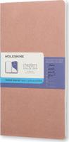 Moleskine Chapters Journal Old Rose Slim Large Dotted