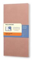 Moleskine Chapters Journal Old Rose Slim Pocket Ruled