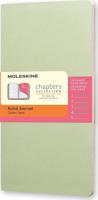 Moleskine Chapters Journal Mist Green Slim Pocket Ruled
