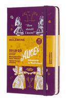 Moleskine Alice's Adventures in Wonderland Limited Edition 18-month Pocket Weekly Notebook Planner - Purple