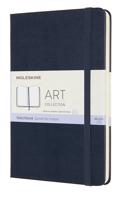 Moleskine Art - Sketchbook - Medium / 165gsm / Hard Cover / Sapphire Blue