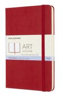 Moleskine Art - Sketchbook - Medium / 165gsm / Hard Cover / Scarlet Red