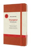 Moleskine Voyageur Medium Notebook Hard cover - Hibiscus Orange